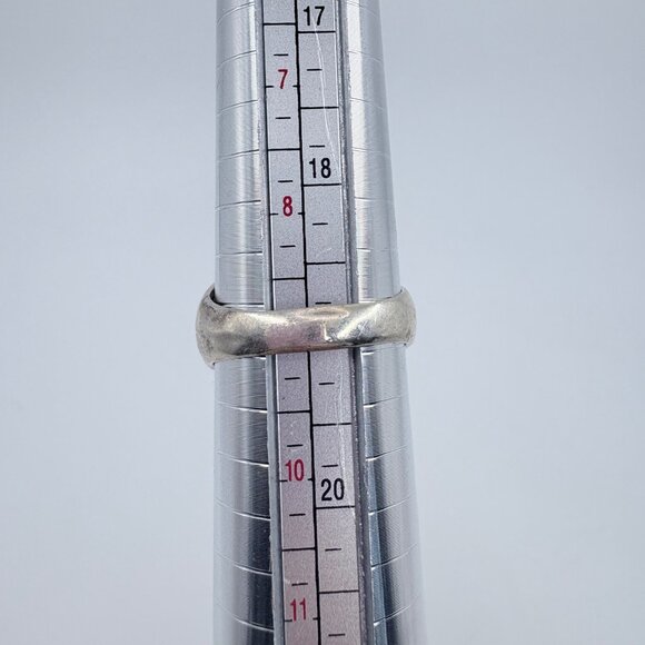 VTG Sterling Silver 925 Druzy Quartz Floral Shoulder Statement Ring Size 9 - Picture 6 of 8